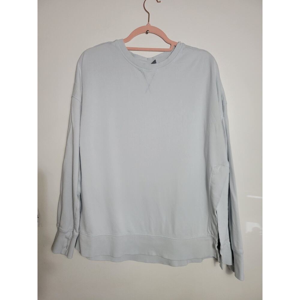 Sweaty Betty After Class Split Sweatshirt Off White Size XL